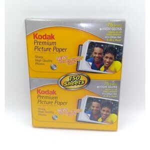 Kodak Premium Picture Paper High Gloss 150 Sheets Ink Jet Printer